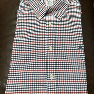 Brooks Brothers Red and Blue Plaid Shirt